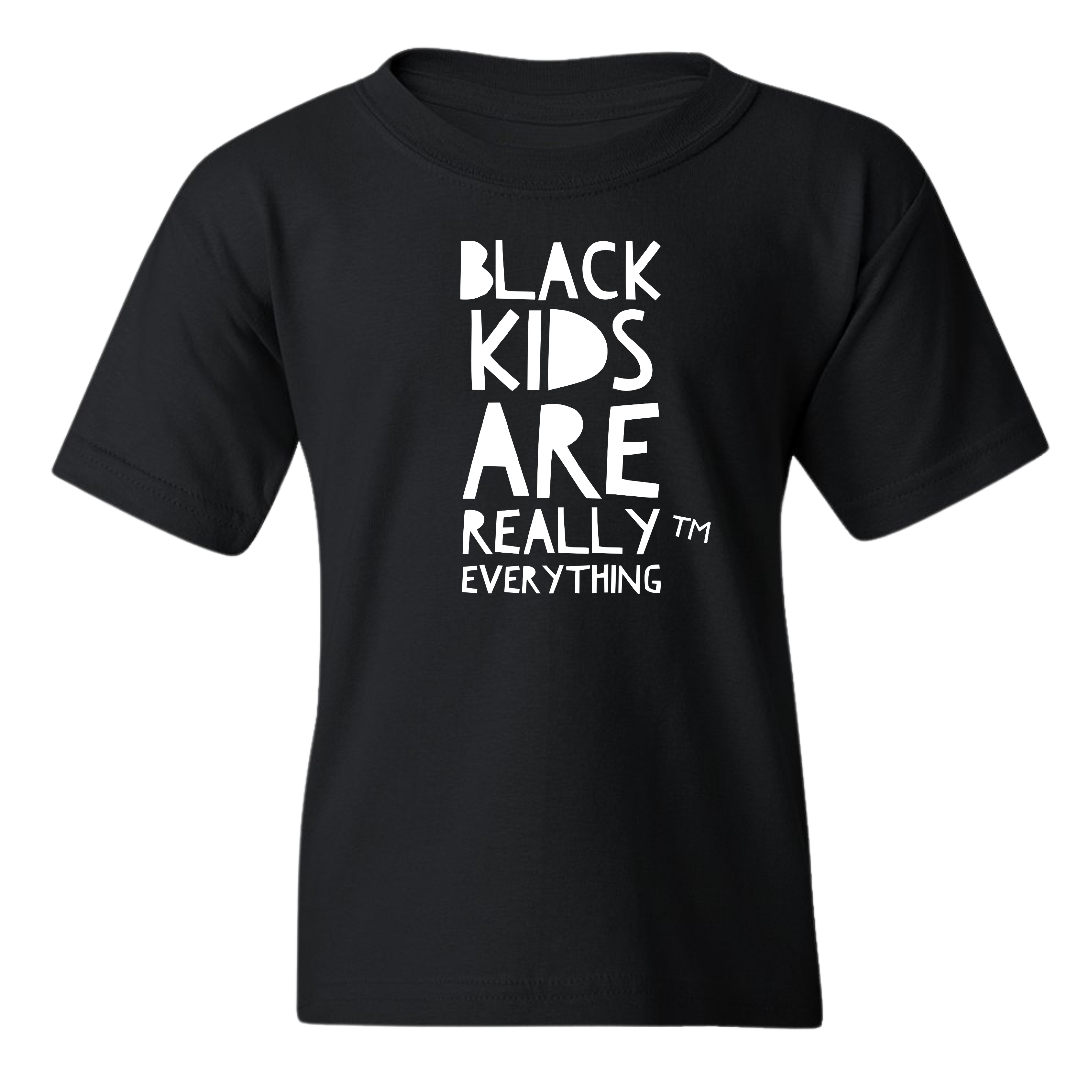BWARE Kids Black X White Unisex Vintage Logo Tee